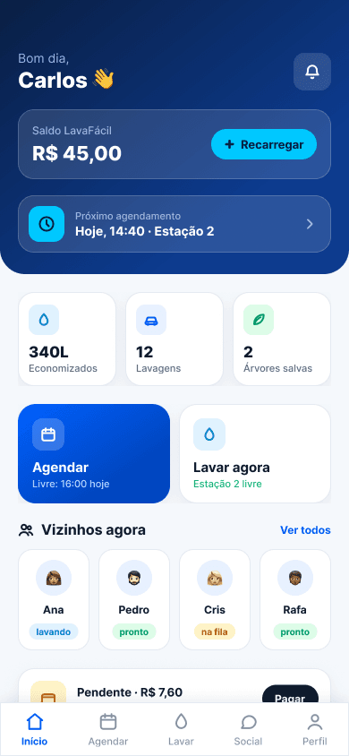 LavaFácil — UI Redesign